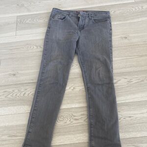 darker wash grey casual jeans